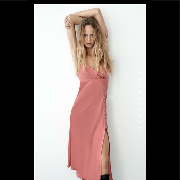 Zara buttoned slip dress - Picture 13 of 15